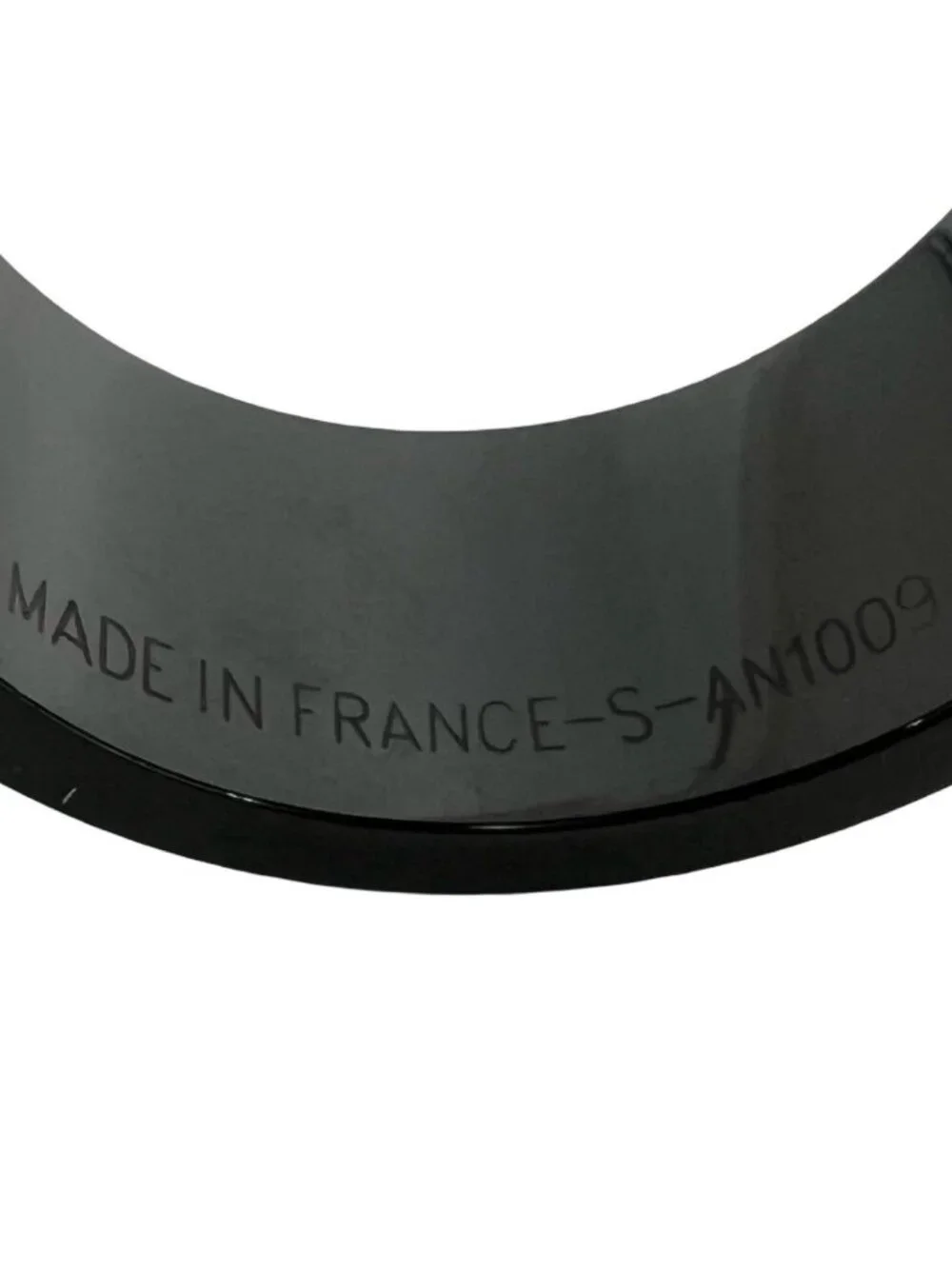 Louis Vuitton Bague Champs Elysees Ring Stainless Steel Black